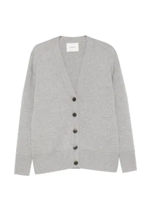 ANINE BING Jackson button-fastening Cardigan | Grey | FARFETCH