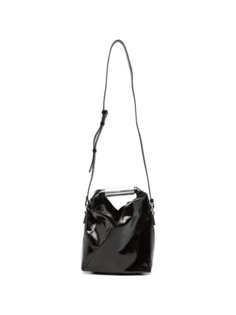 MM6 Maison Margiela Japanese patent leather tote bag