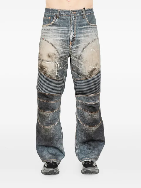 Andersson Bell Trompe L'oeil graphic jeans