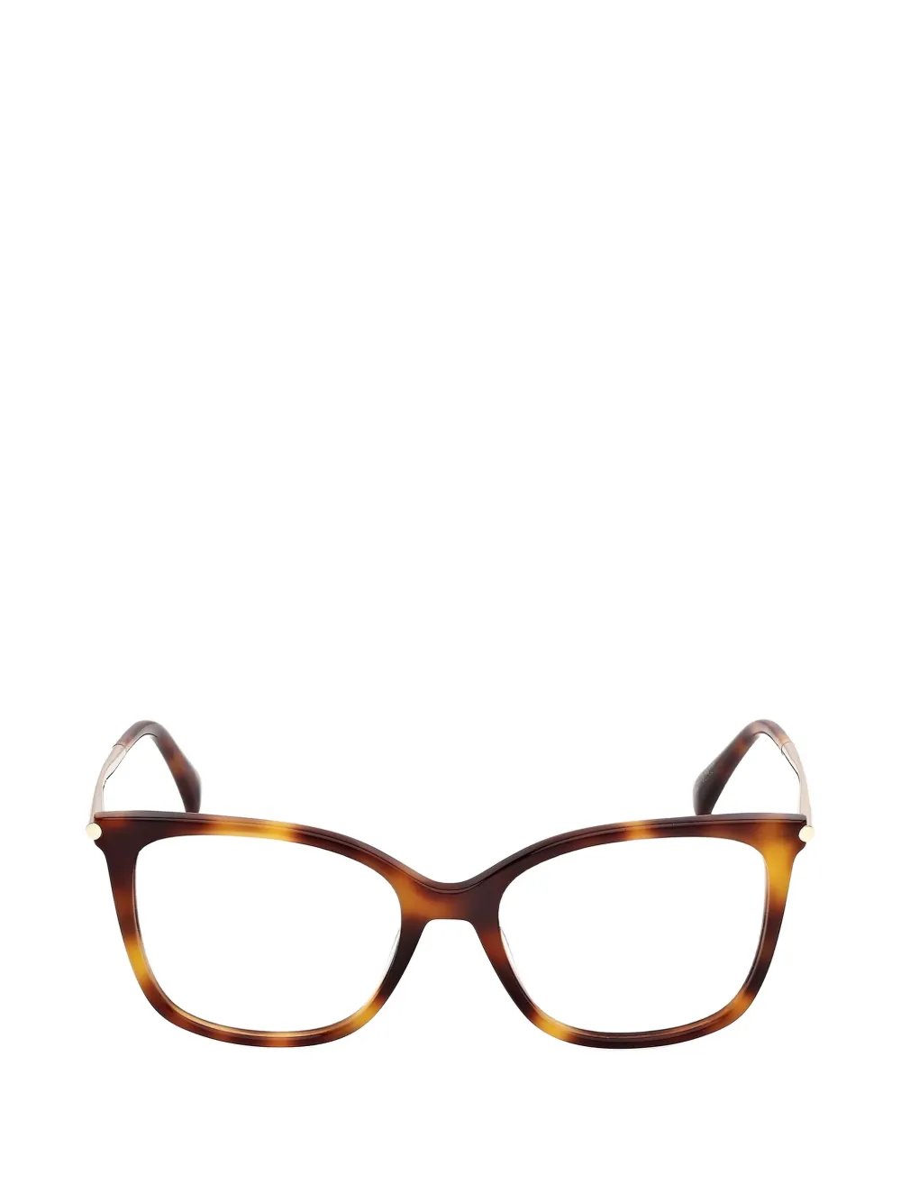 Max Mara Eyewear tortoiseshell-effect cat-eye glasses - Marrone