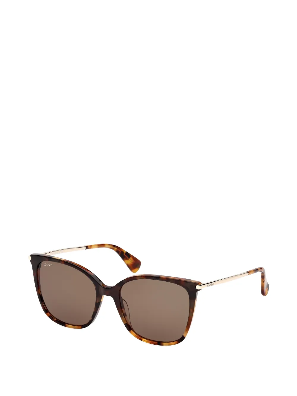 Max Mara Eyewear Zonnebril met cat-eye montuur Bruin