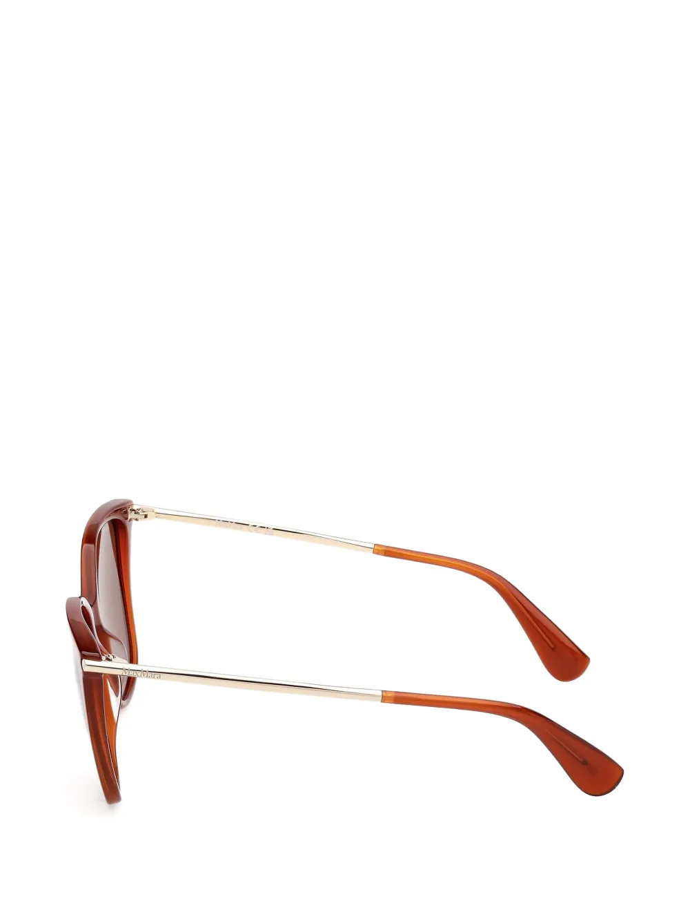 Max Mara Eyewear Zonnebril met cat-eye montuur Bruin