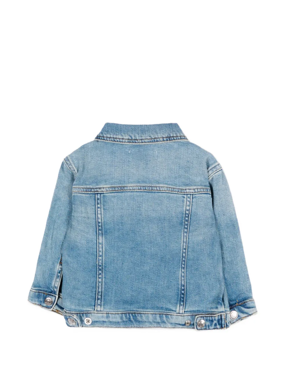 Calvin Klein Kids Spijkerjack met logopatch Blauw