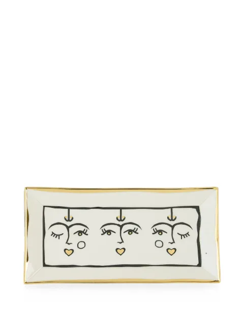 Jonathan Adler Marseille face-print tray