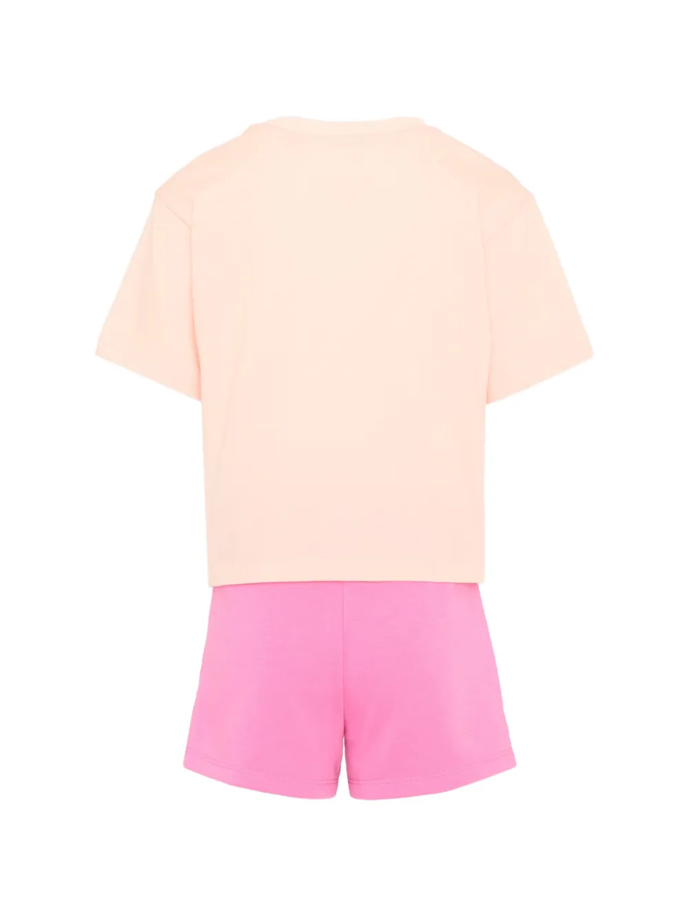 Nike Kids Katoenen trainingspak met logoprint Oranje