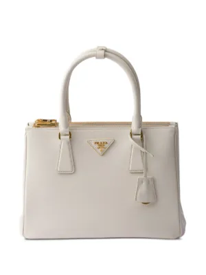 Prada ガレリア ハンドバッグ ミニ | ホワイト | FARFETCH JP