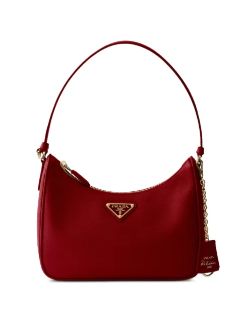Prada Bolsa Re-Edition mini de couro Saffiano 2005