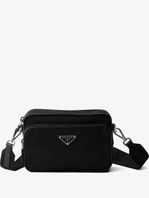 Prada Re-Nylon and Saffiano leather shoulder bag
