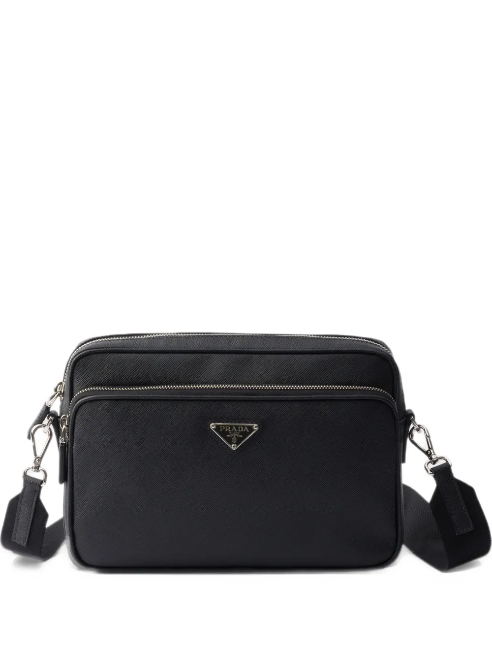 Prada Saffiano leather shoulder bag - Black