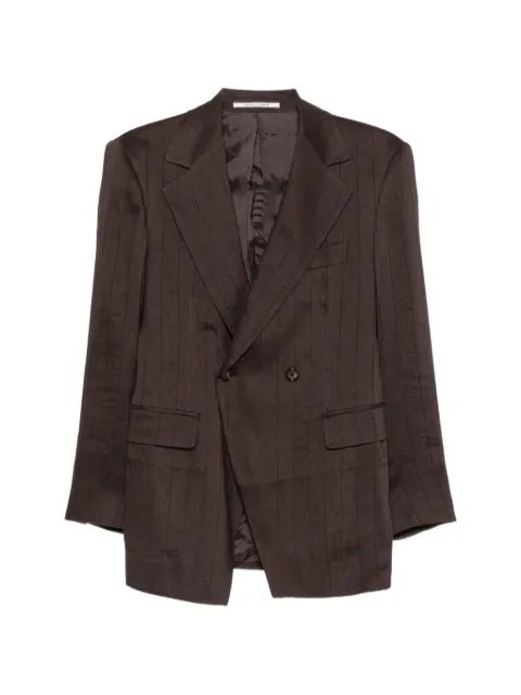 Tagliatore pinstripe double-breasted blazer