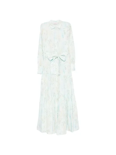 MC2 Saint Barth floral-print tiered dress
