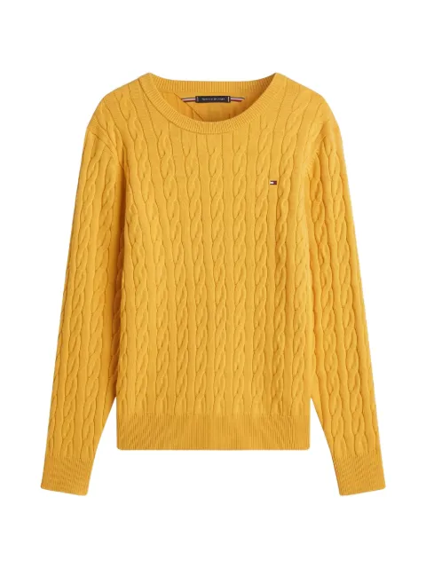 Tommy Hilfiger cable-knit cotton sweater
