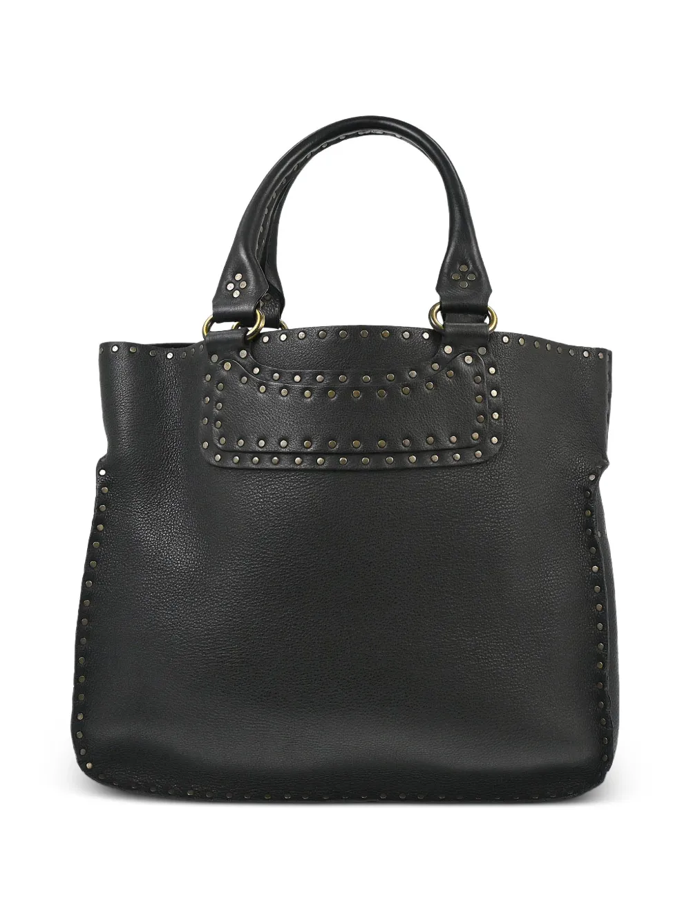 Celine Pre-Owned 1990-2000s Boogie studded tote bag - Black