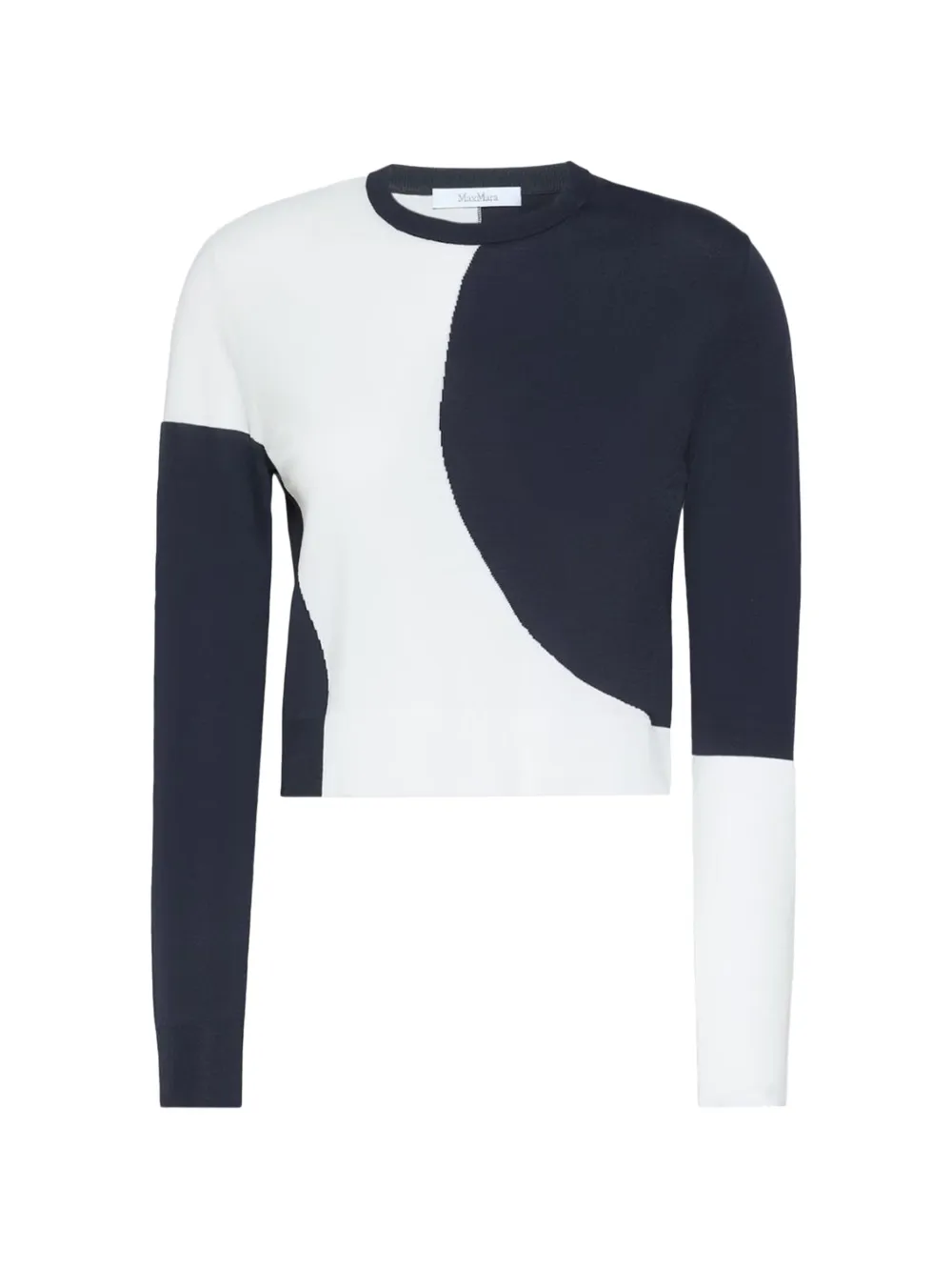 Max Mara slim-fit crepe sweater