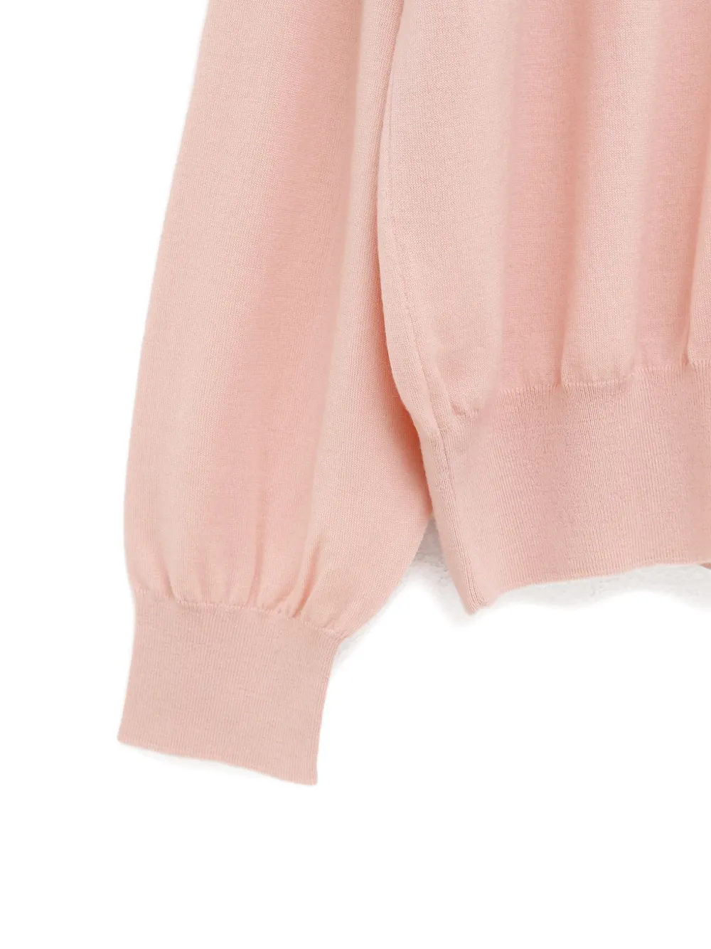 KHAITE Annette trui met hoge hals Roze