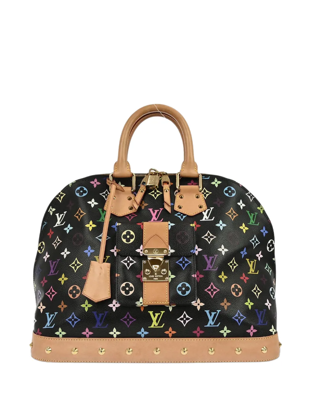 Louis Vuitton Pre-Owned 2011 Monogram Multicolor Alma GM handbag - Schwarz