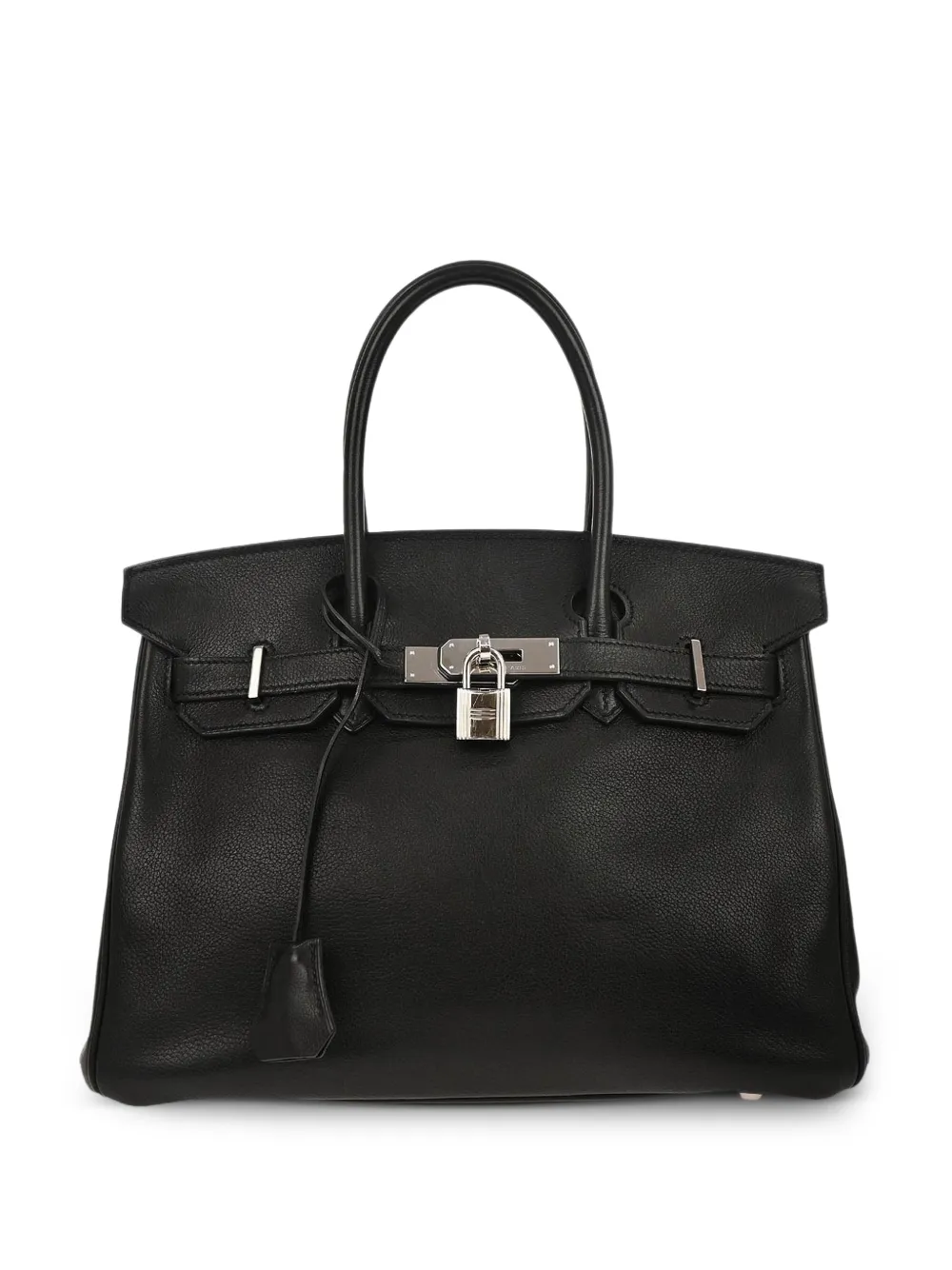 Hermès Pre-Owned 2010 Veau Evergrain Birkin 30 handbag - Nero