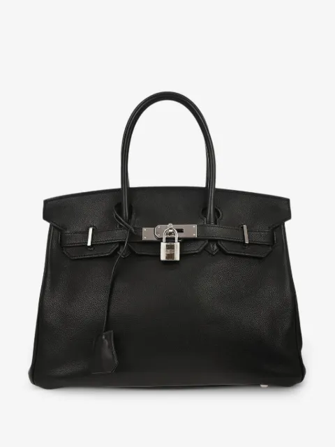 Hermès Pre-Owned Borsa a mano Veau Evergrain Birkin 30 2010