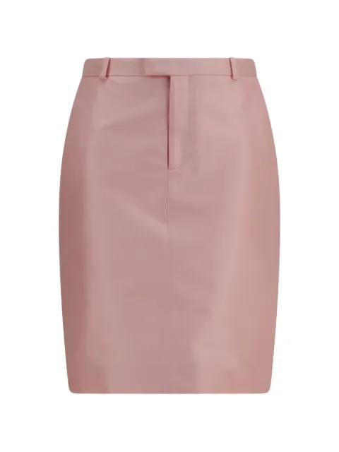 Gucci silk-faille pencil midi skirt