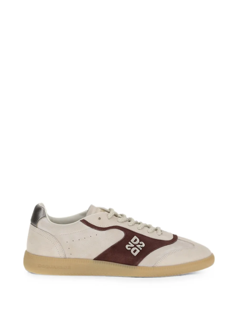 DSQUARED2 logo-plaque panelled sneakers - Toni neutri
