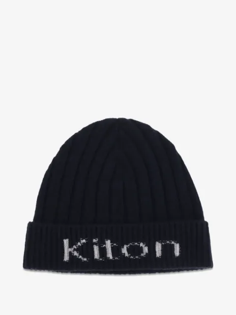 Kiton gorro de cachemira en tejido de canalé