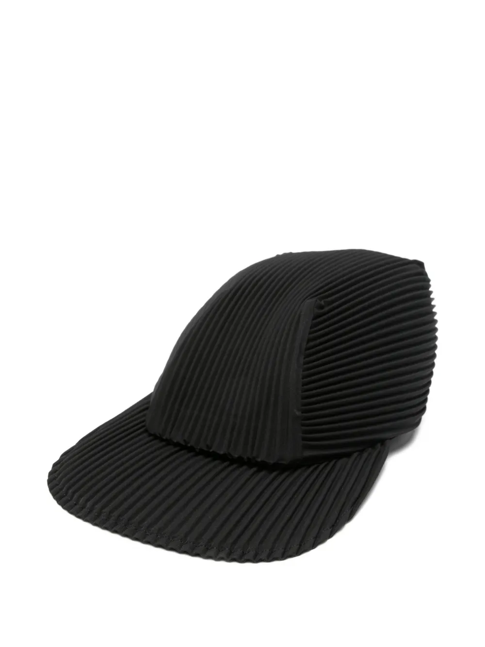 Homme Plissé Issey Miyake pleated baseball cap - Nero