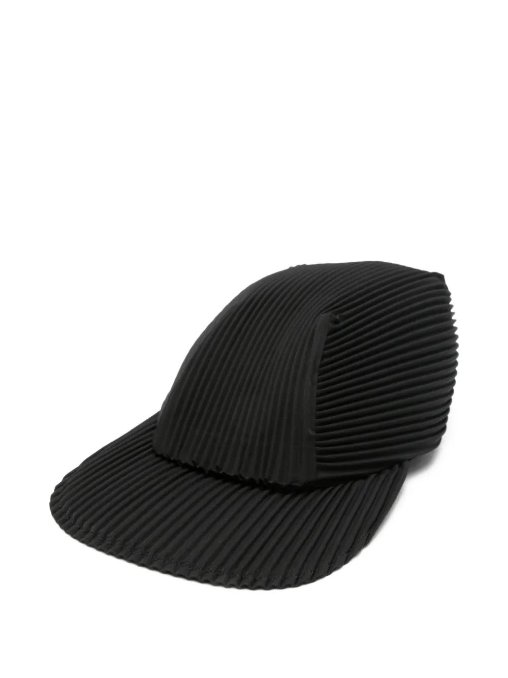 Homme Plissé Issey Miyake pleated baseball cap - Nero