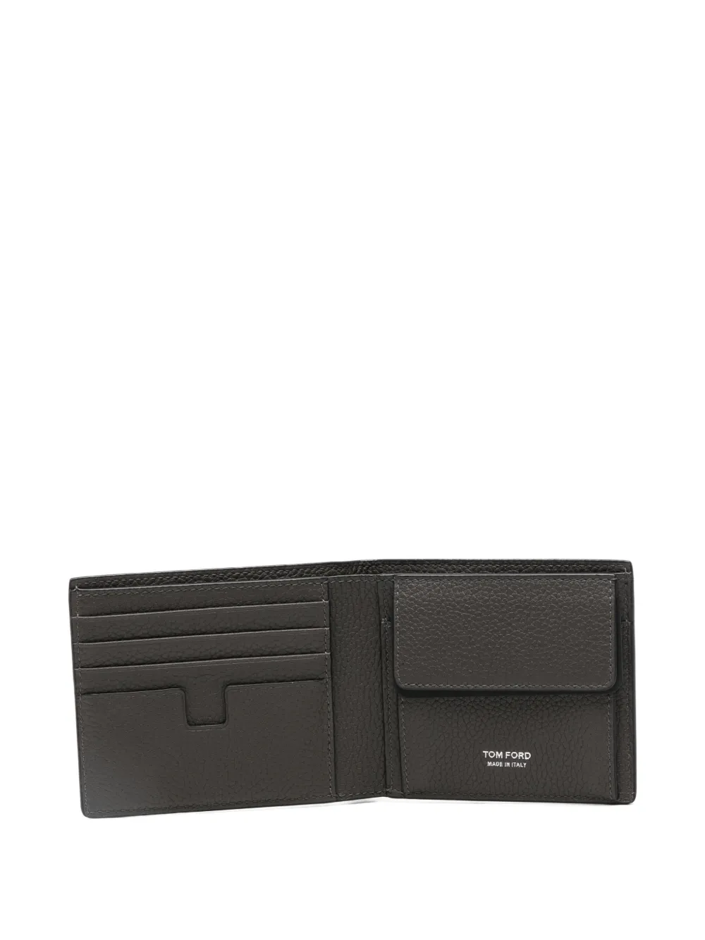 TOM FORD Portemonnee met logoprint Grijs