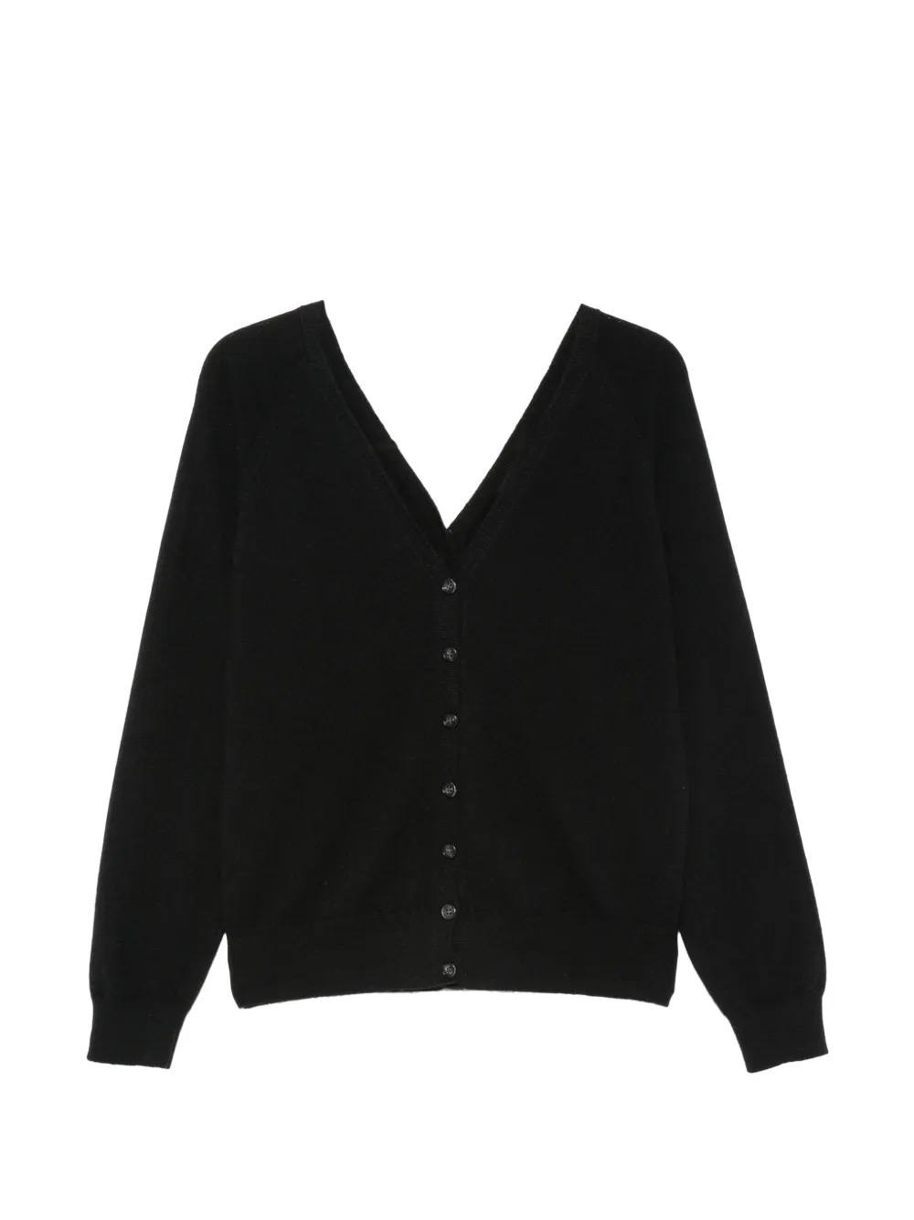 Lisa Yang Jiani V-neck button-down cardigan - Black
