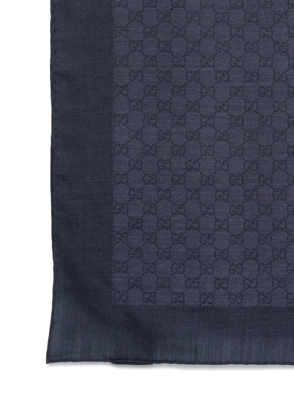 Gucci GG Supreme wollen sjaal Blauw