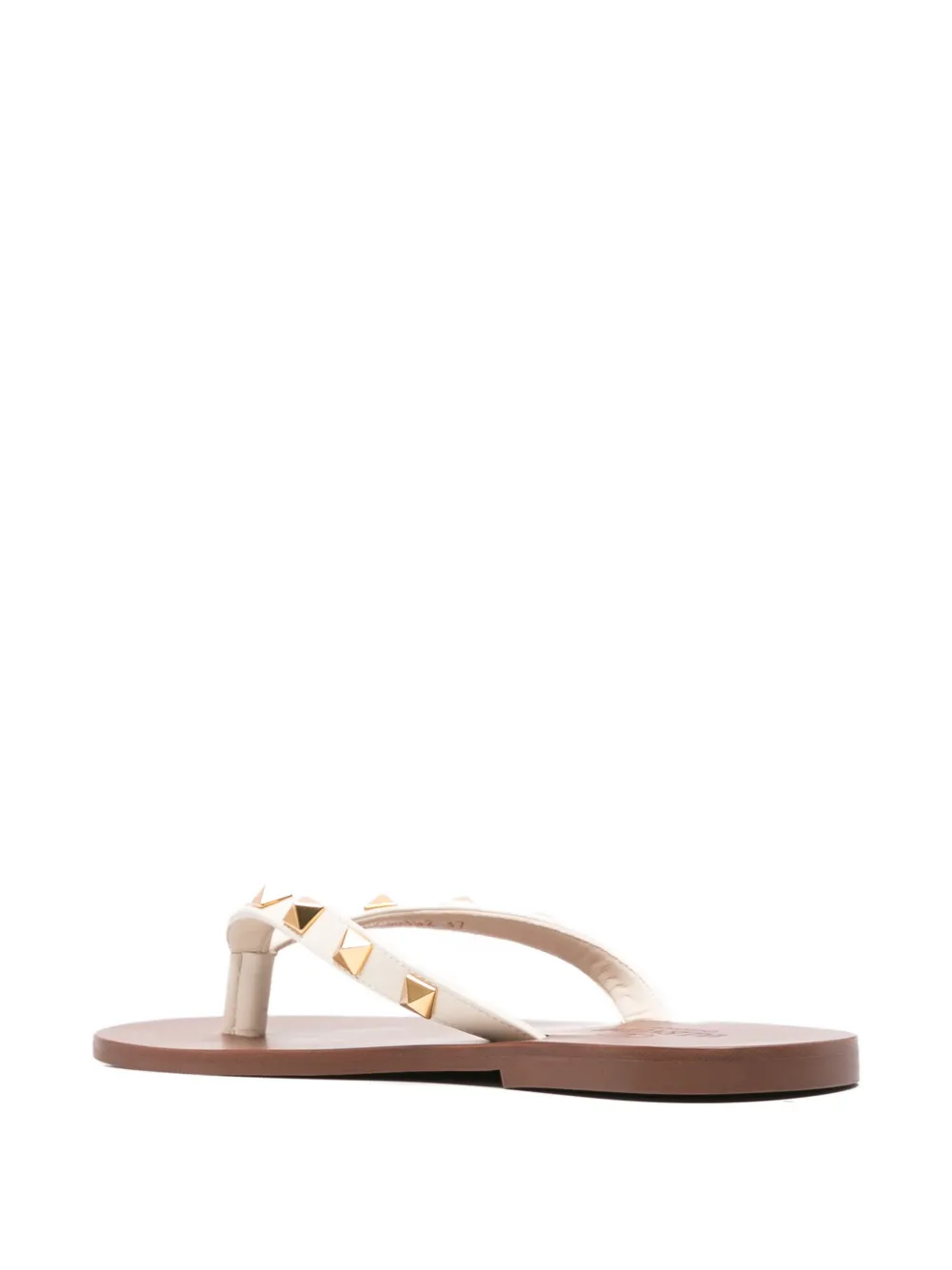 Valentino Garavani Rockstud sandals Beige