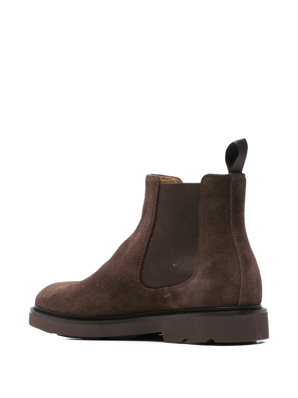 Henderson Baracco suede Chelsea boots Bruin
