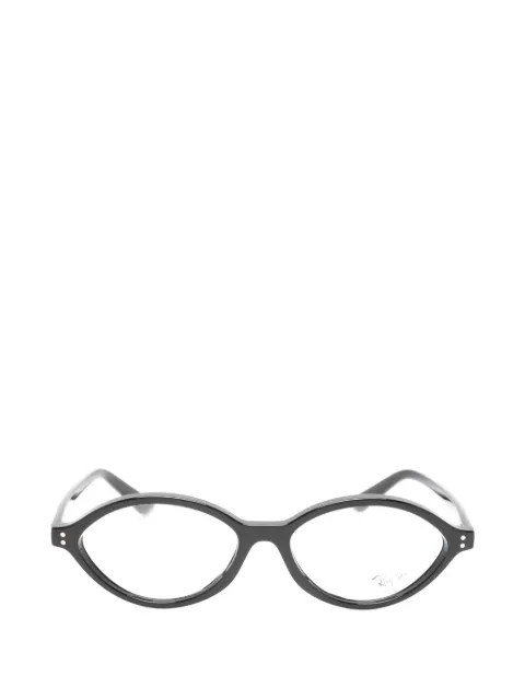 Ray-Ban cat-eye-briller med logoplade