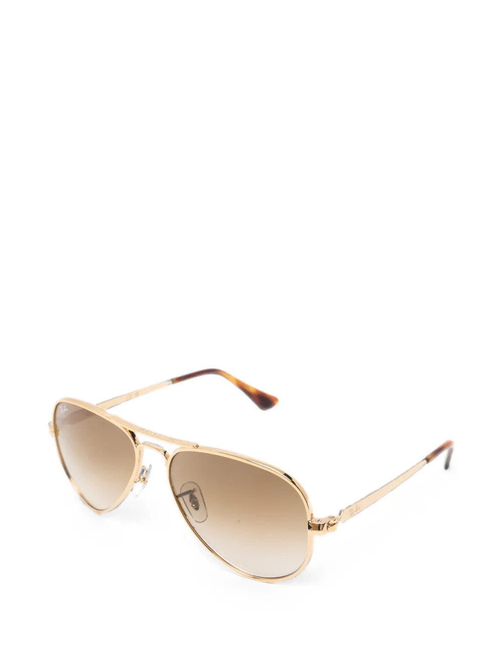 Ray-Ban Zonnebril met piloten montuur Goud