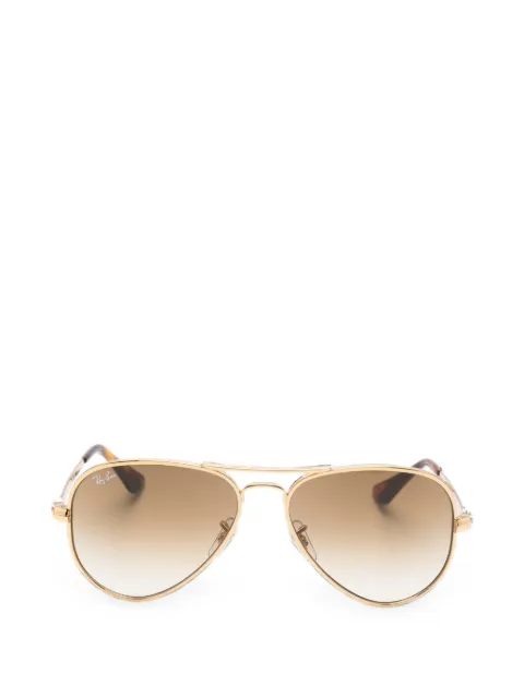 Ray-Ban pilot-frame double-bridge sunglasses