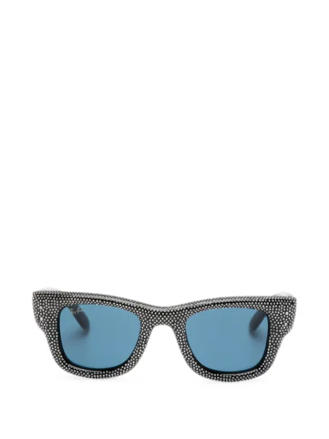 Ray-Ban lunettes de soleil Wayfarer Puffer x A$AP Rocky à ornements