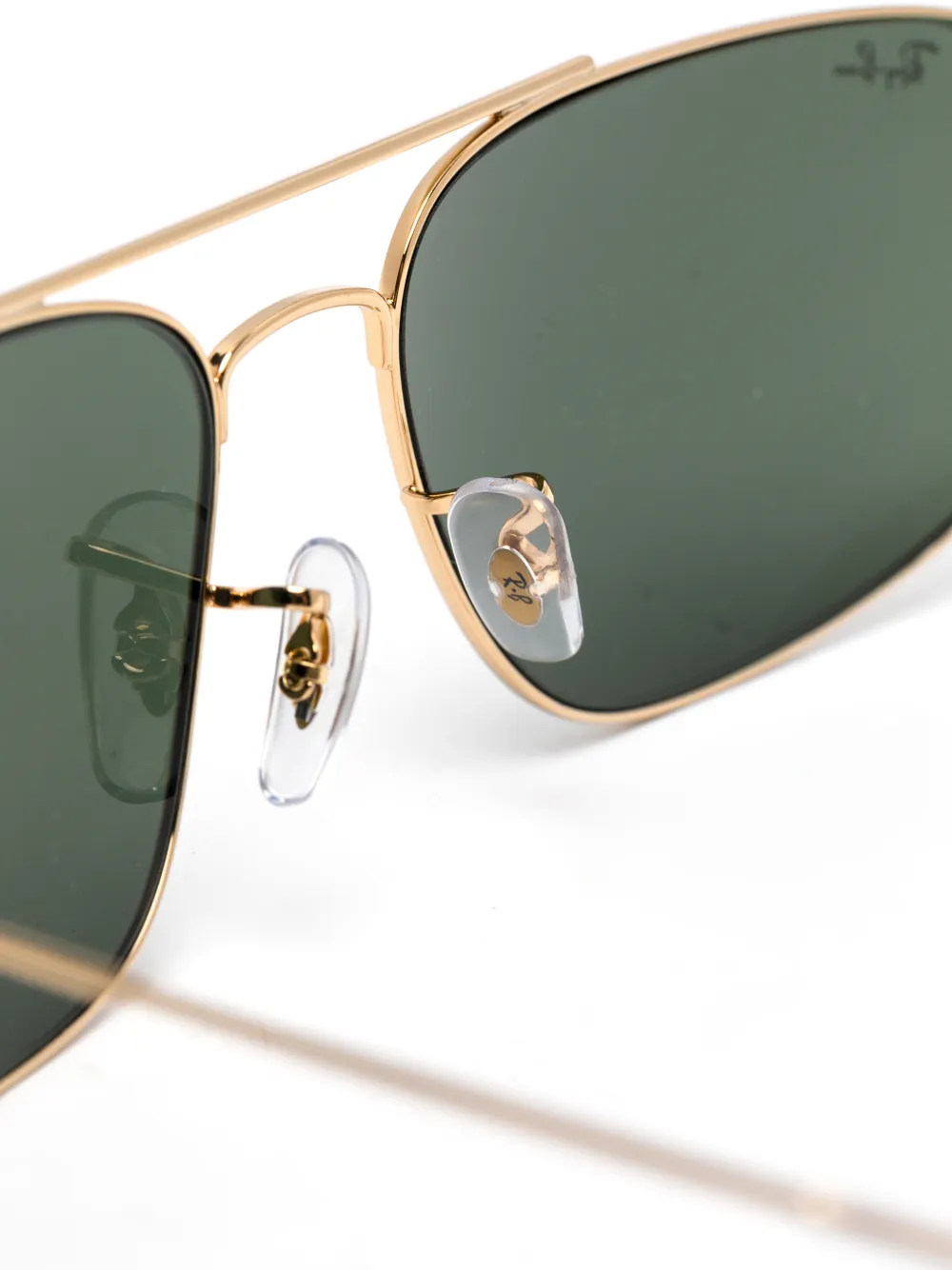 Ray-Ban Explorer 3 zonnebril met rechthoekig montuur Goud