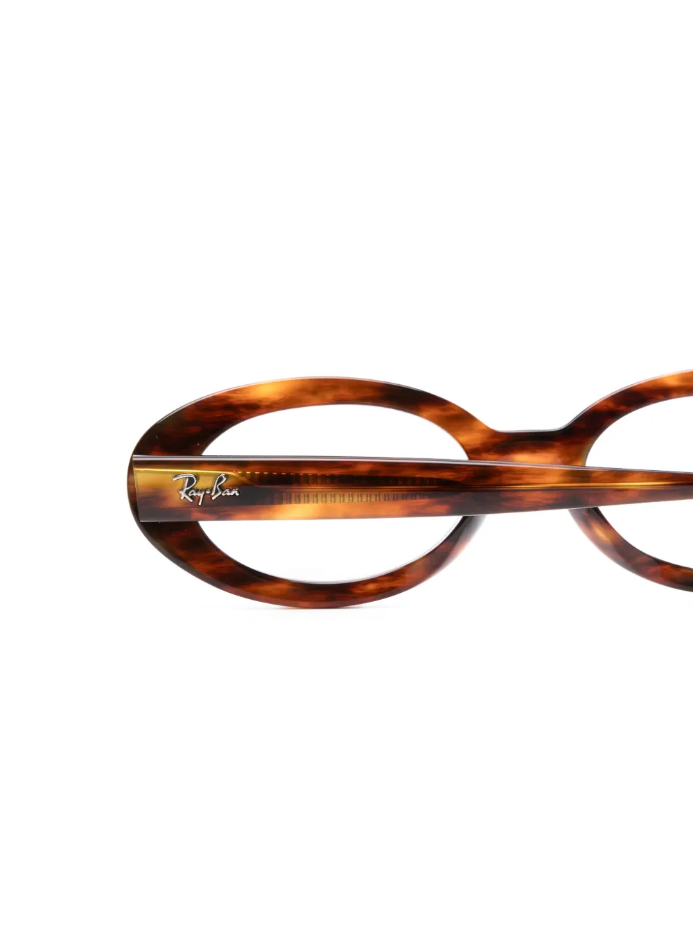 Ray-Ban Bril met ovaal montuur Bruin