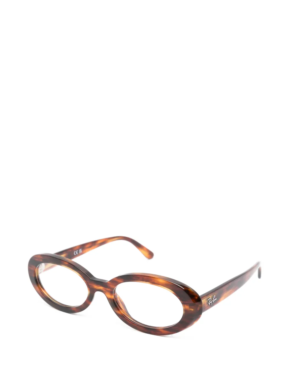 Ray-Ban Bril met ovaal montuur Bruin