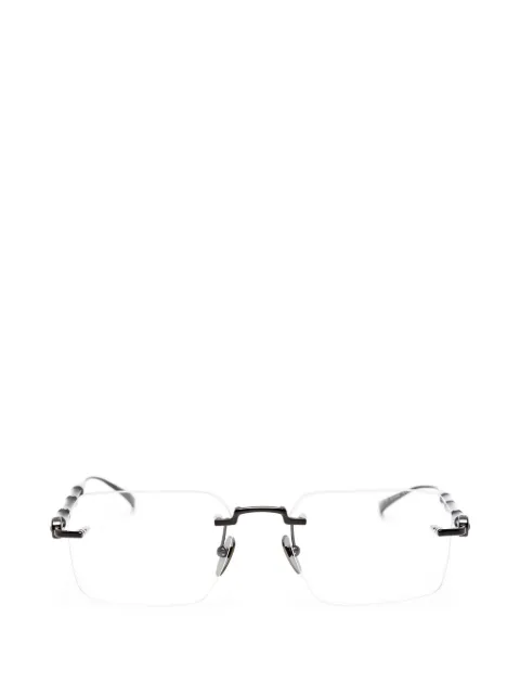 Gucci Eyewear Bamboo-effect rimless glasses