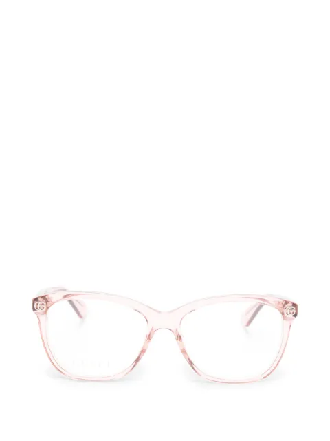 Gucci Eyewear logo-plaque cat-eye glasses