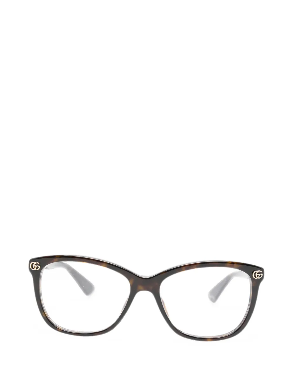 Gucci Eyewear Double G cat-eye glasses · 52