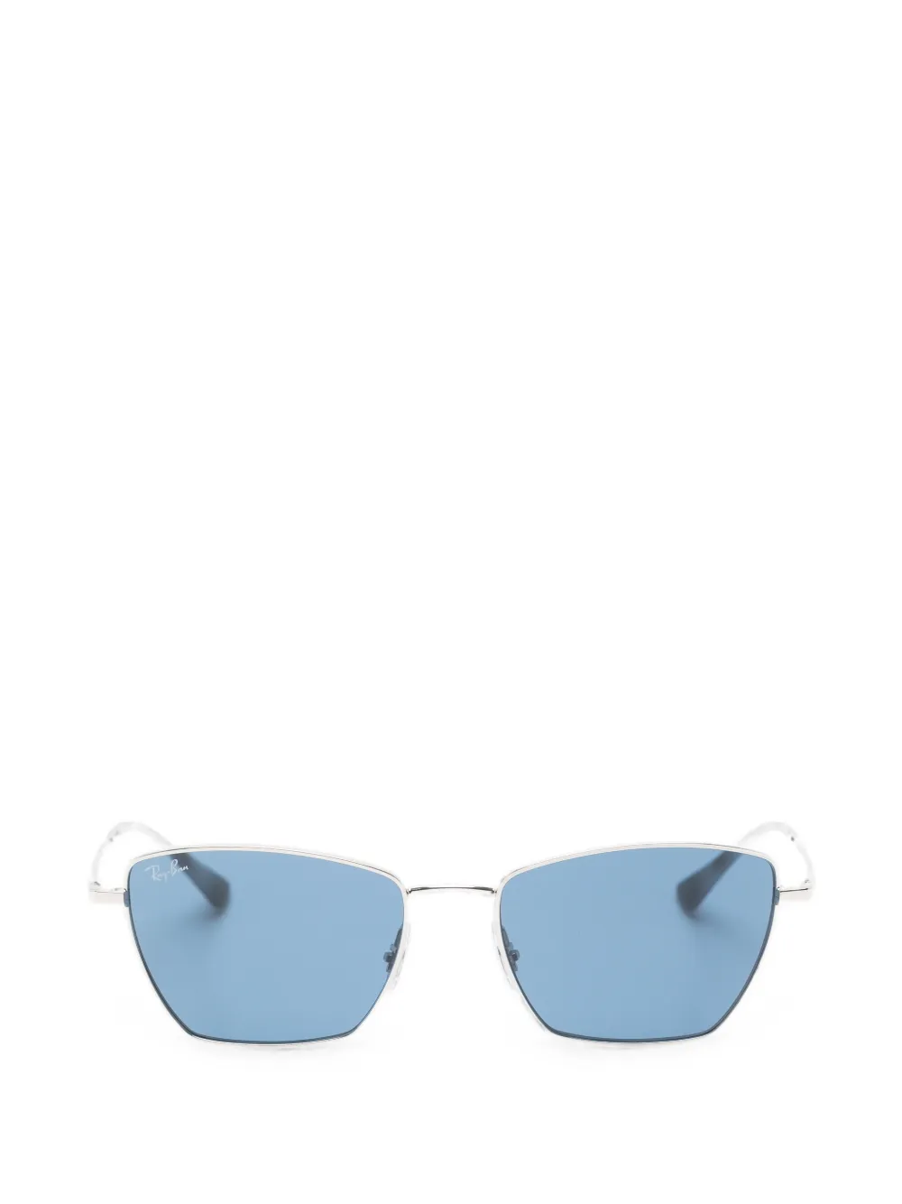 Ray-Ban geometric-frame sunglasses - Argento