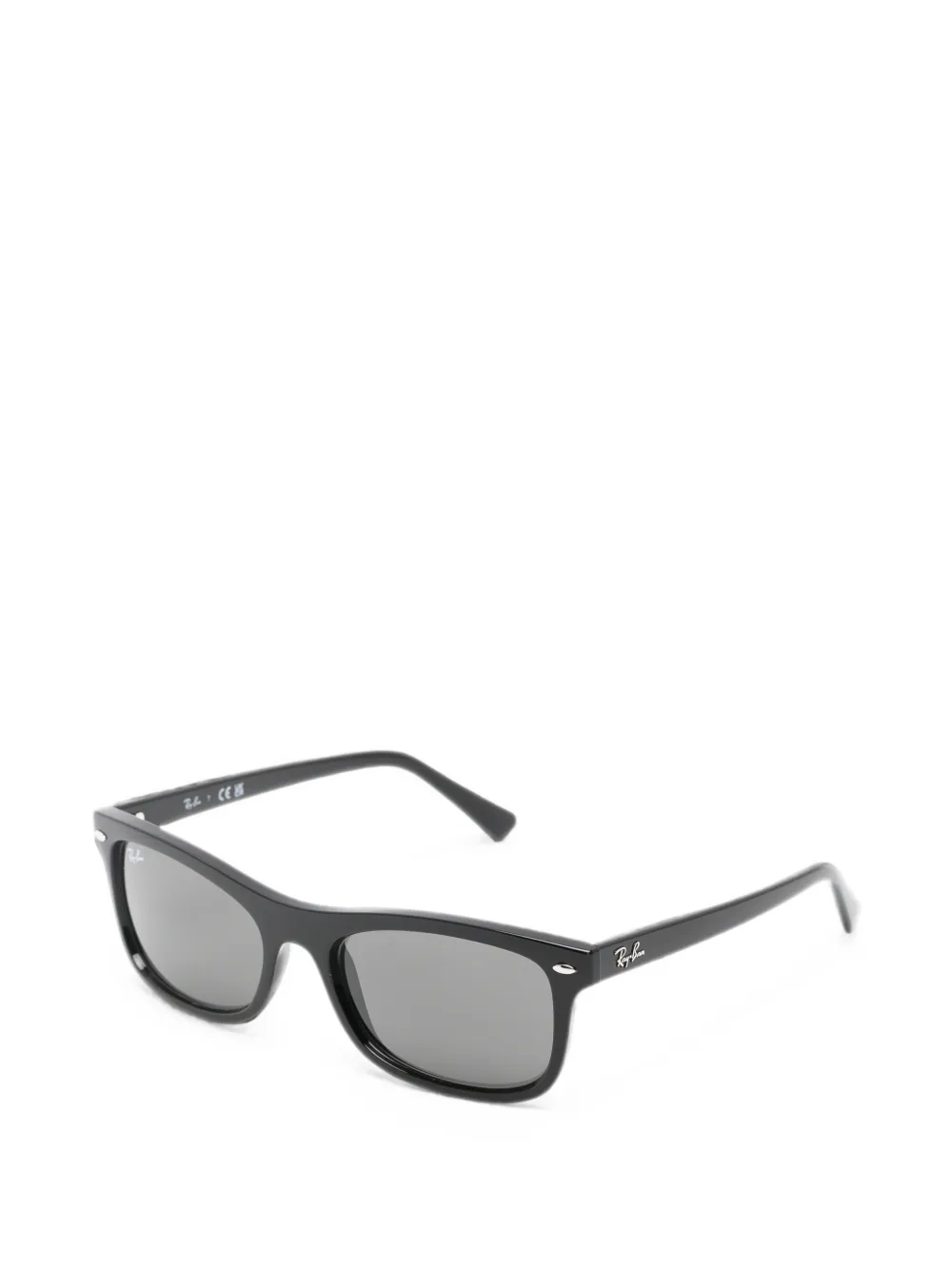 Ray-Ban Zonnebril met rechthoekig montuur Zwart