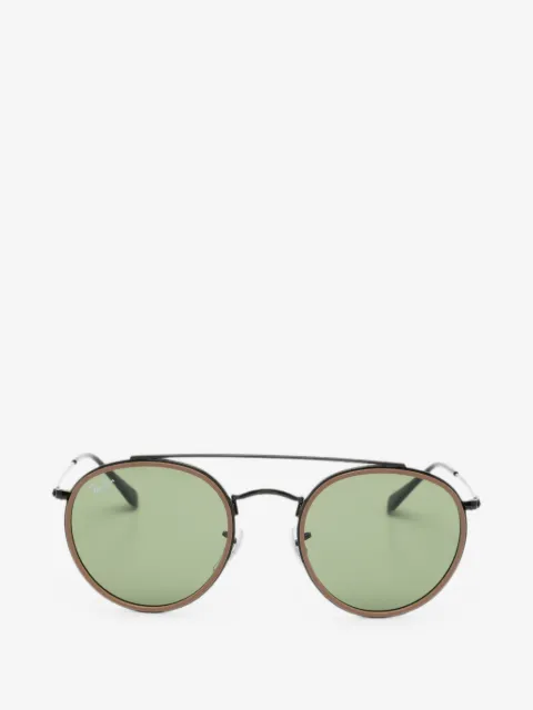 Ray-Ban double-bridge round-frame sunglasses