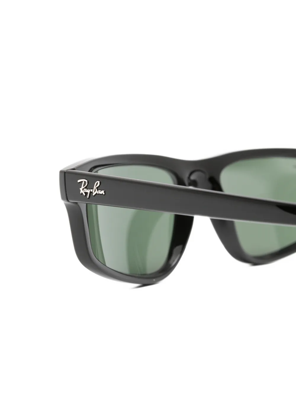 Ray-Ban Zonnebril met rechthoekig montuur Zwart