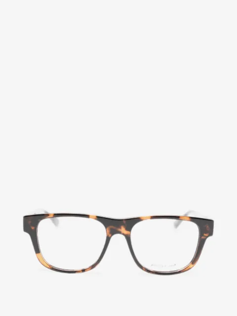 Gucci Eyewear tortoiseshell-effect square-frame glasses