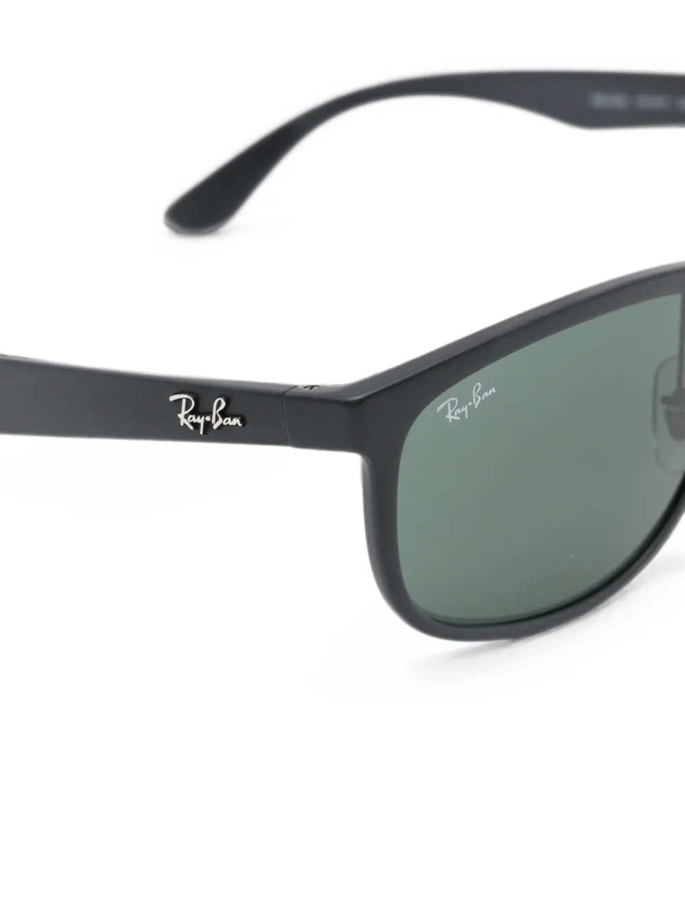 Ray-Ban Zonnebril met rechthoekig montuur Zwart