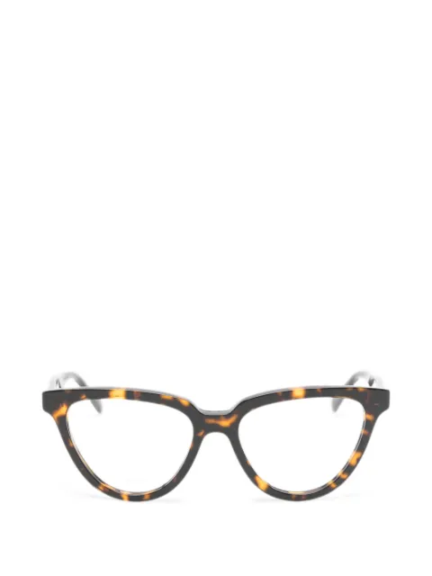 Gucci Eyewear lentes con armazón cat eye y motivo Double G