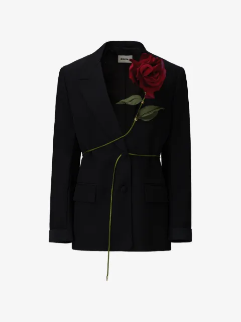 Seen Users Carnivorous Rose blazer